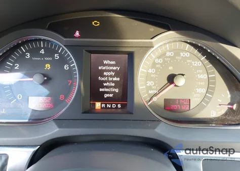 2006 Audi A6 3.2 z USA, uszkodzony, nr VIN WAUDG74F36N070797